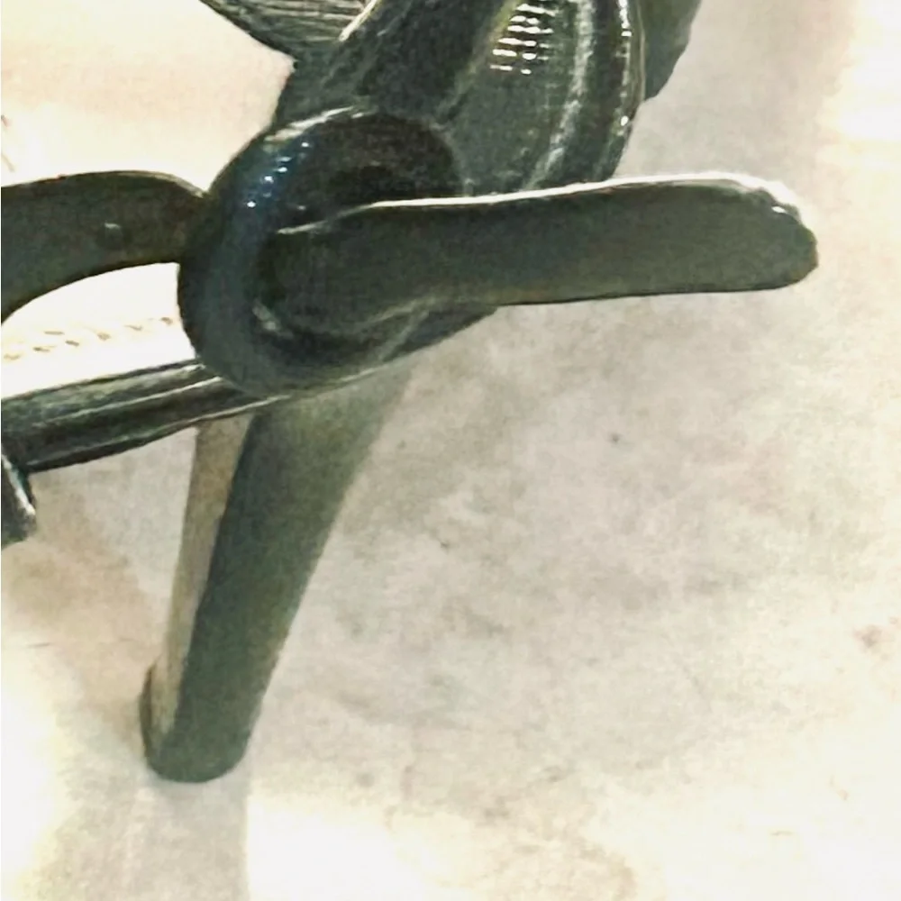 Prada  ⭐️Black Strappy Patent leather Heels 7.5 - Picture 13 of 16